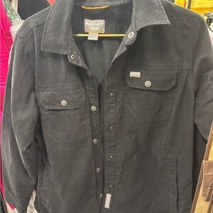 Ariat Black Lightweight Rebar Shirt Jacket